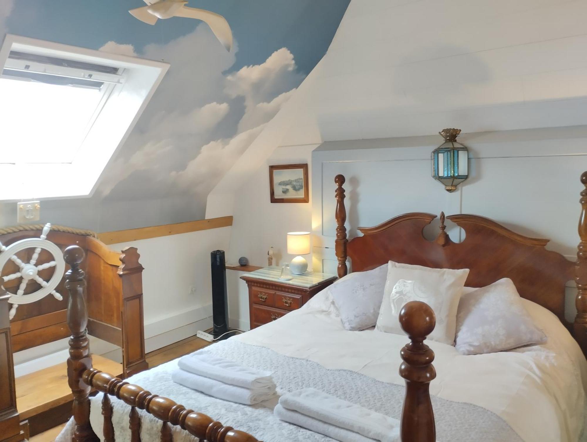Maison Papillons Plomodiern Kültér fotó